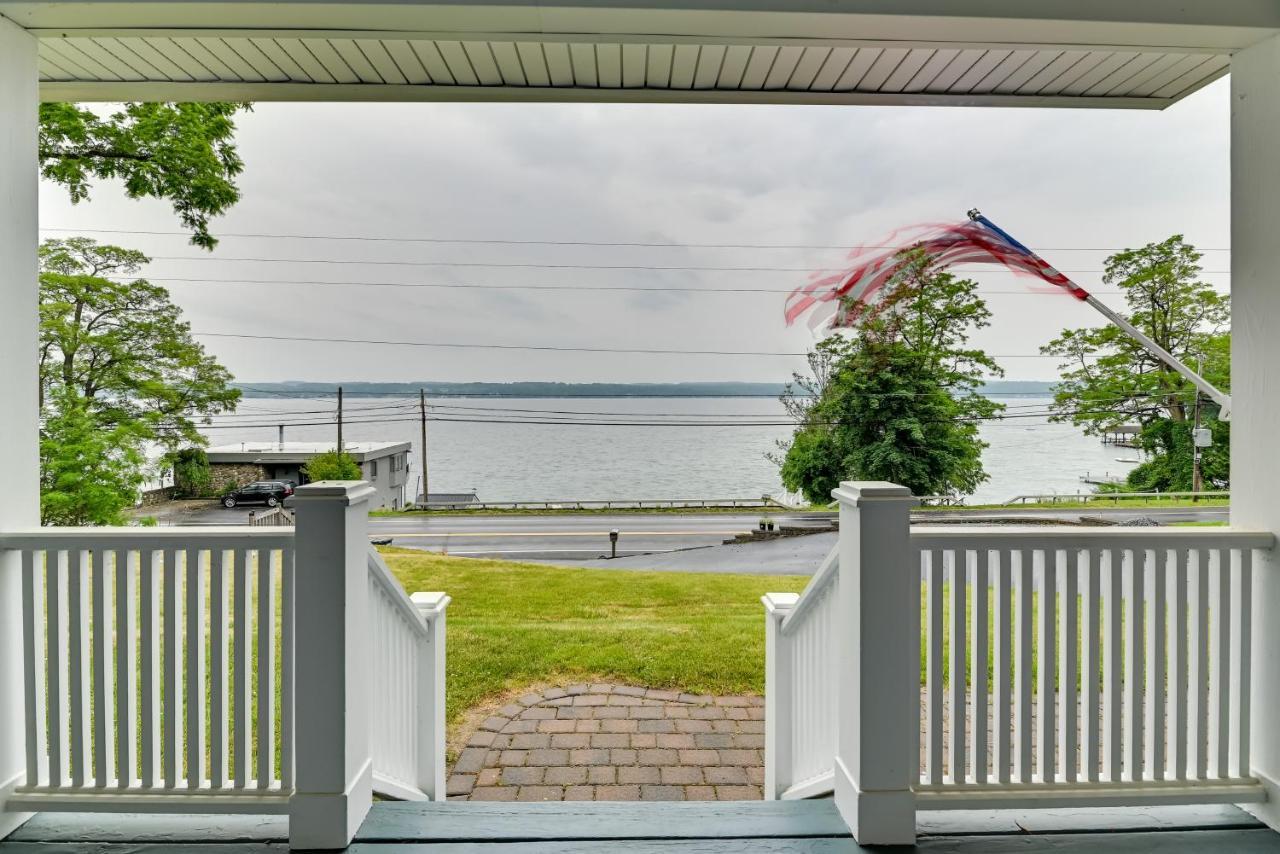 Lakefront Canandaigua Home With Dock And Kayak! מראה חיצוני תמונה